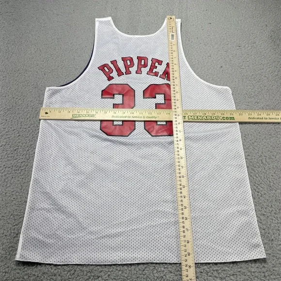 Chicago Bulls Jersey Mens Medium NBA Basketball Pippen Mitchell & Ness
